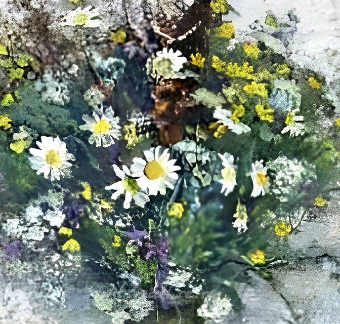 Цветы. Холст, масло. 70 х 90 см