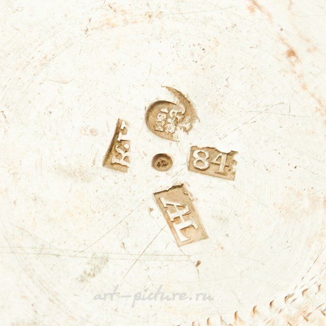 Кофейник молочник серебро 18 век Россия