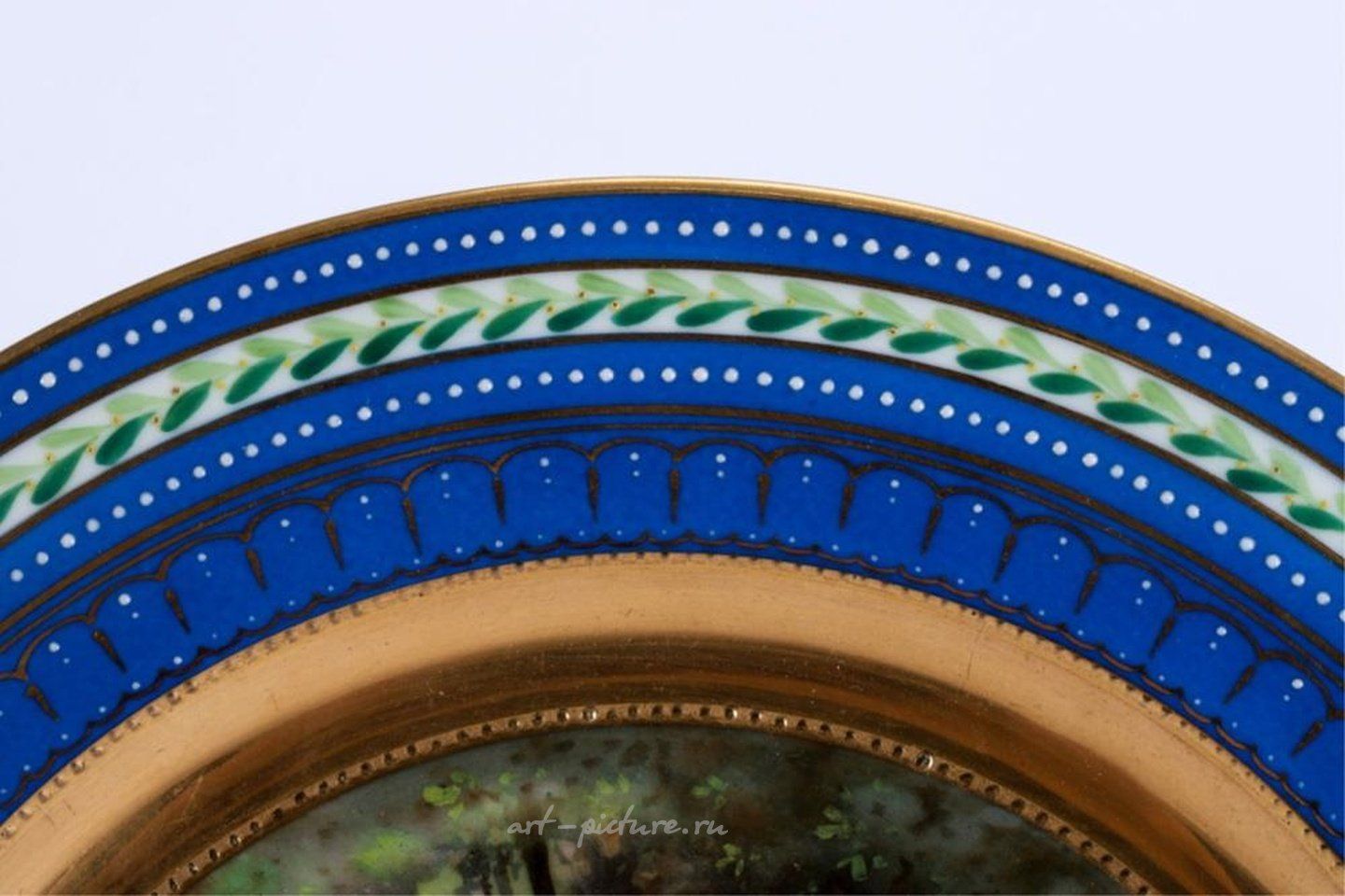 Royal Vienna , Фарфоровые тарелки в стиле ар-нуво от Royal Vienna