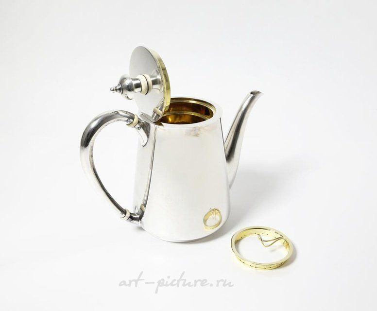 Чайник. Российская Империя ( Россия ), до 1899 г, Nicols Karl & Plinke, St Petersburg,