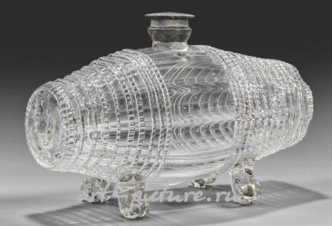 Барокко - Бренди Бочка: стеклянный бочонок 17-18 века