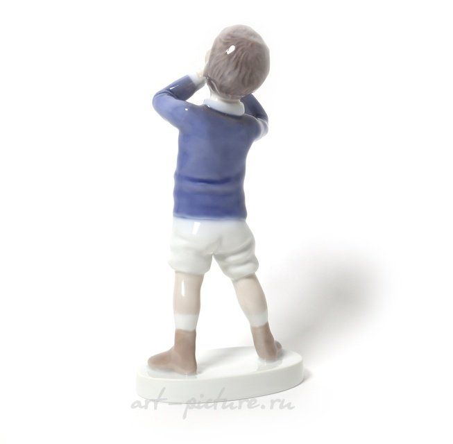 Фарфоровая фигура (статуэтка) Мальчик c дудочкой Bing & Grondahl