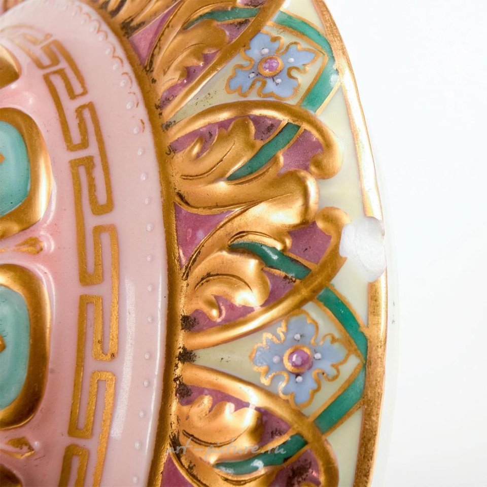 Royal Vienna , Фарфоровая ваза с пейзажем Франсуа Гренье