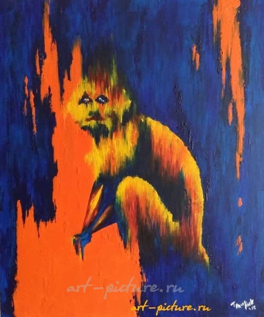 Огненный капуцин Масло 