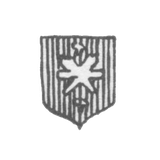 Городское клеймо Тулы 1829-1841 гг. "Пушка и два молотка"