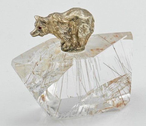 Русское серебро, Декоративная миниатюрная скульптура