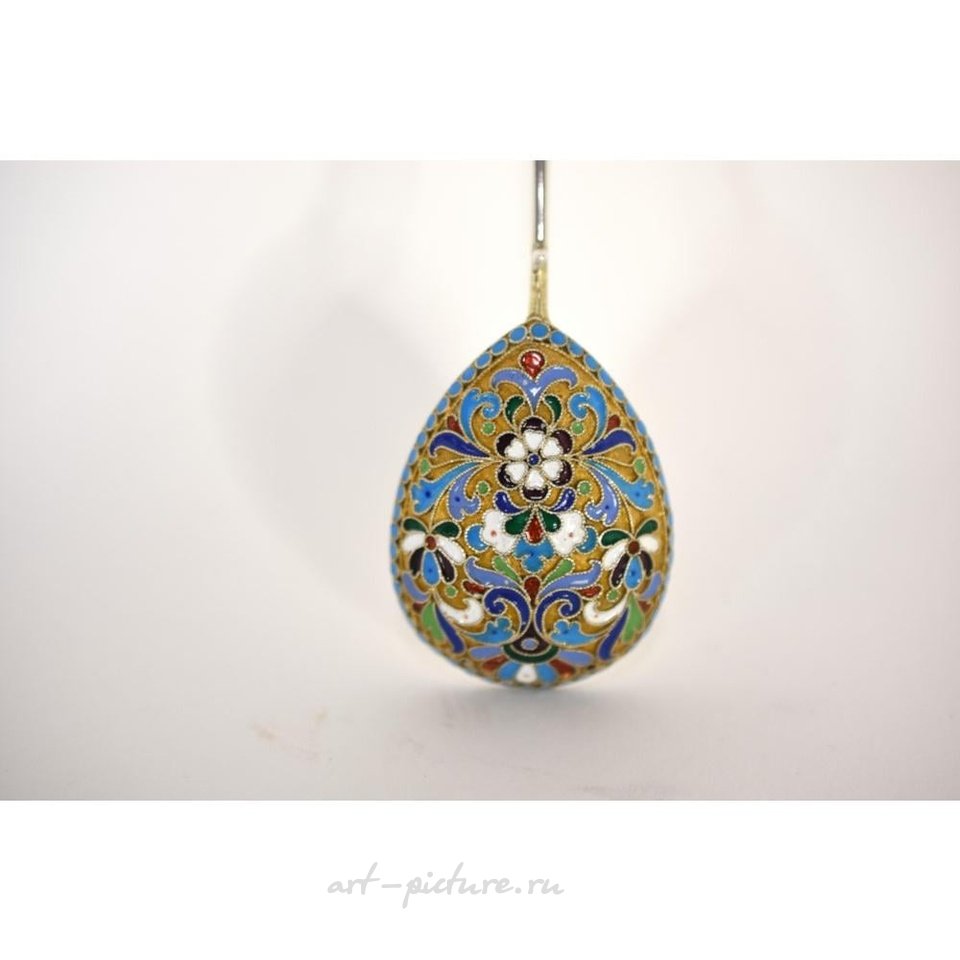 Русское серебро , Русское серебро 84. Москва. Редкая ложка около 1893 года.