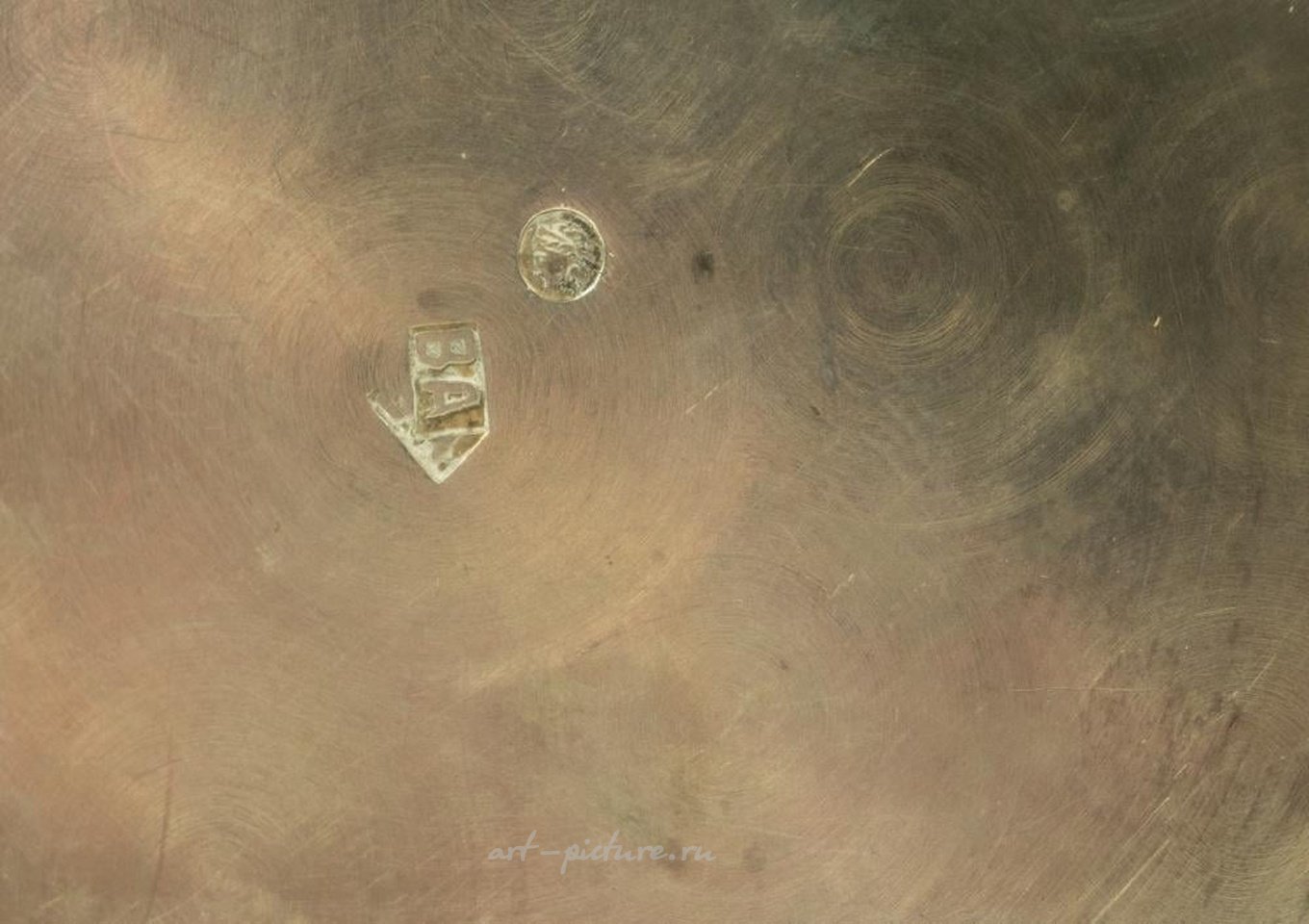 Русское серебро , Серебряный русский подстаканник "Ландыши".