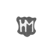 Клеймо мастера Мейер Хенрих - Рига - инициалы "HM" - 1654-1694 гг.