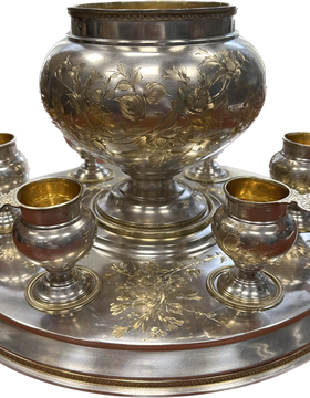 купить Набор для крюшона, Россия, Москва. Фирма М.С. Волганинов