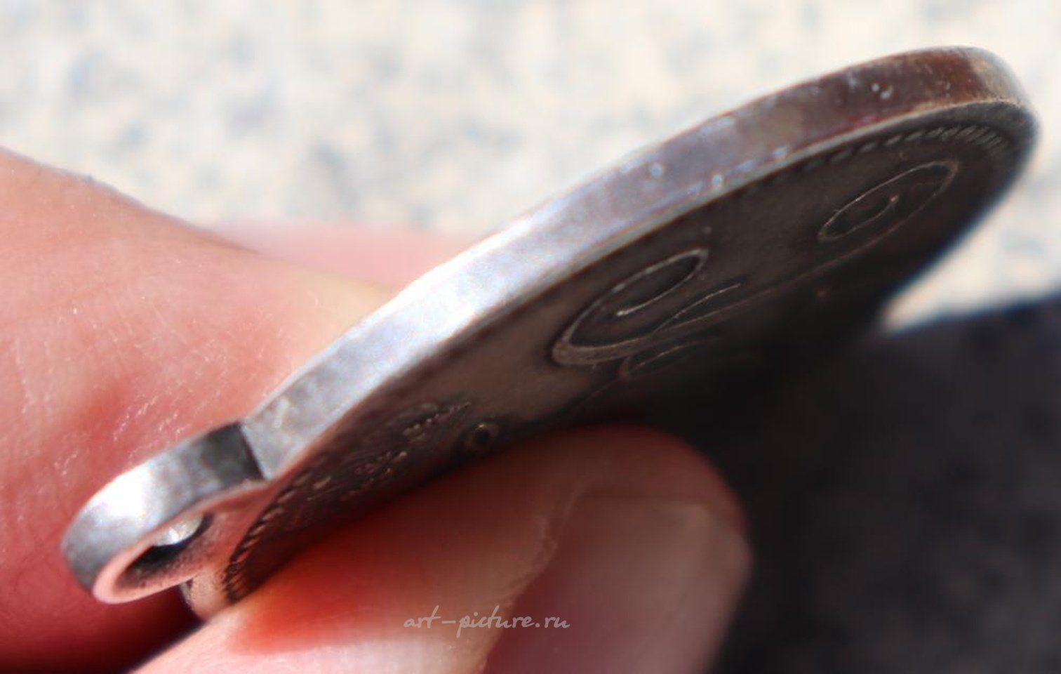 Русское серебро , Медаль из серебра Российской империи за штурм Ахульго