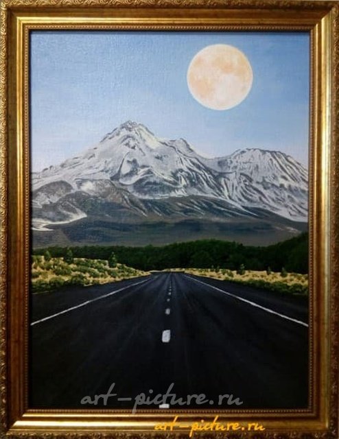 Новая Зеландия Холст, масло 