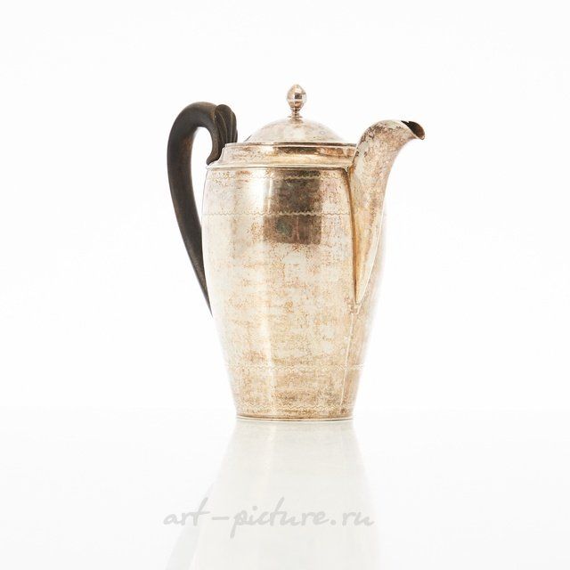 Кофейник молочник серебро 18 век Россия
