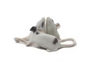 Фарфоровая статуэтка "Пара мышей" Royal Copenhagen, до 1923 года.