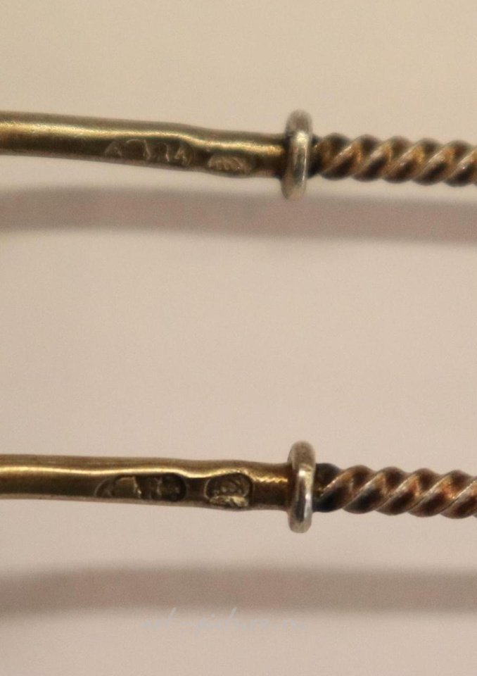 俄罗斯银 , 卡尔·法贝热奇（Karl Fabergé）的镀金银茶匙