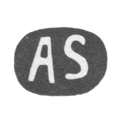 Клеймо мастера Андреасон Ганс - Таллин - инициалы "AS" - 1723-1734 гг.