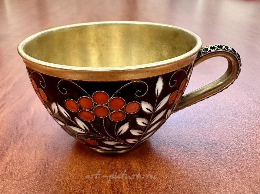 чашка Шедевры перегородчатой эмали