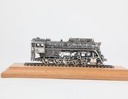 Паровоз серии Л, из серебра