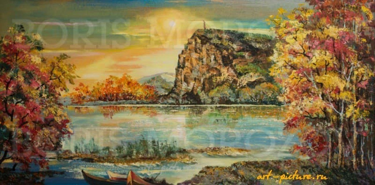 «Марьин утес» Холст / Масло 