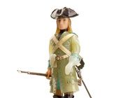 Blocked sculpture. Figure of a private from the fusilier company of the Moscow Dragoon Regiment.