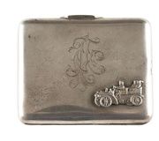 СЕРЕБРЯНАЯ СУМКА С АВТОМОБИЛЕМ Русская, Москва, Григорий