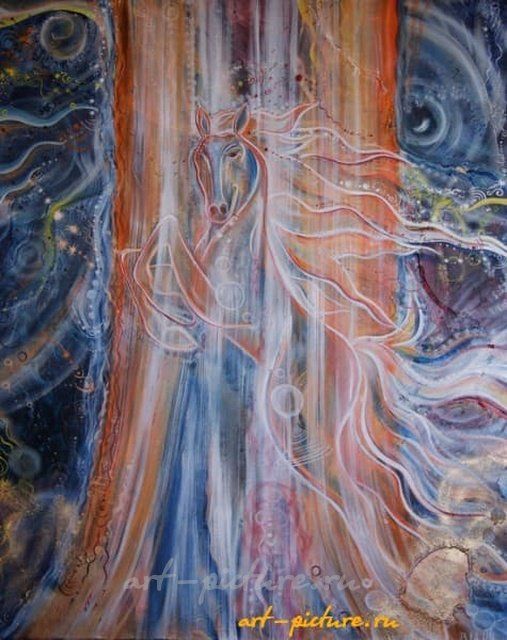 Жизнь холст, акрил, масло 