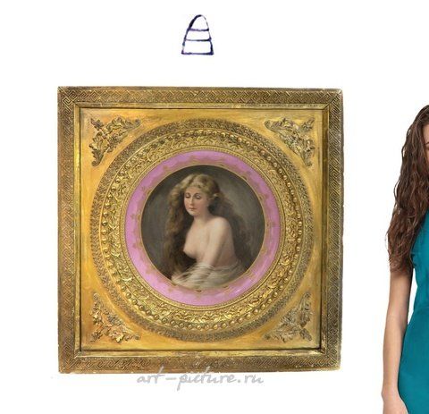 Royal Vienna, Большая королевская тарелка из Вены с подписью Шиндлера