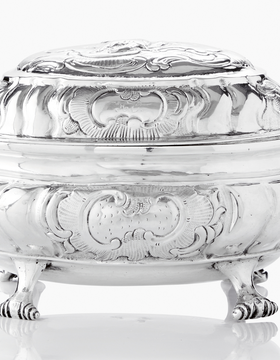 купить Серебряная сахарница (шкатулка). Россия, 1765 - 1771 гг.