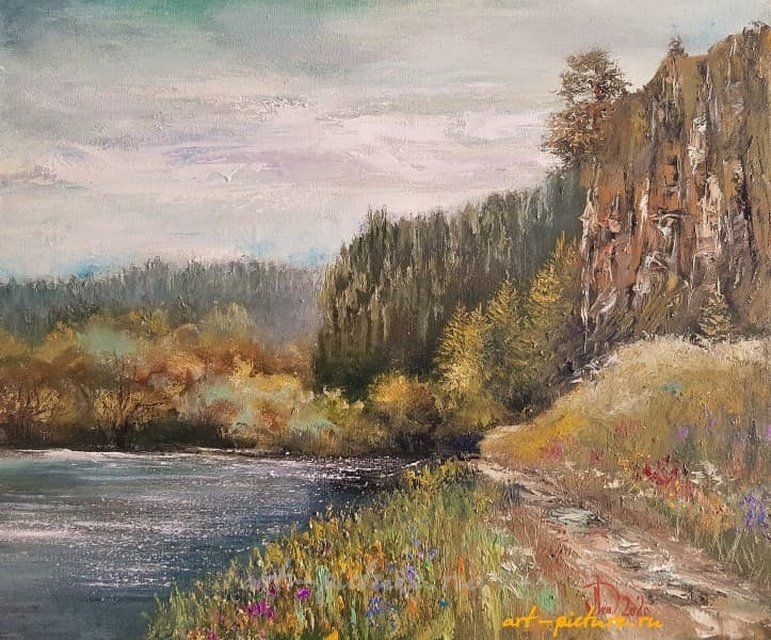 Средний Урал масло,холст