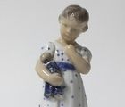 buy The girl with a doll. Denmark, Copenhagen, Royal Copenhagen.