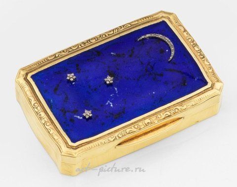 Русское серебро, Изысканная декоративная коробка