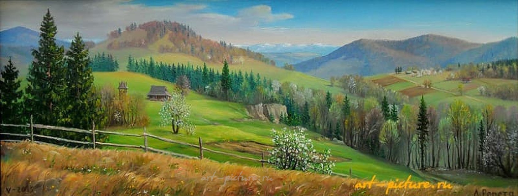 Весенний мотив Масло 