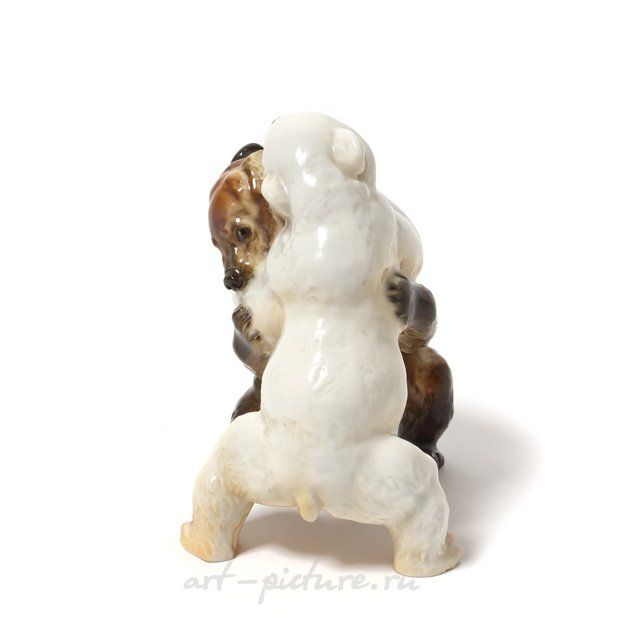 Фигура "Медвежата". Porzellan Manufaktur Allach