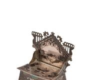 Солонка-трон из серебра, Москва, 1884 год