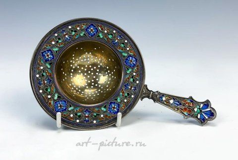 Русское серебро, Серебряный чайный фильтр, 1900 год