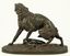 Скульптура "Волк в ловушке".