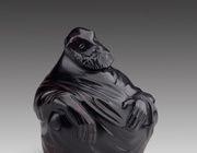 Философ. Камнерезная скульптура, Камнерезное искусство, Работа мастера. обсидиан