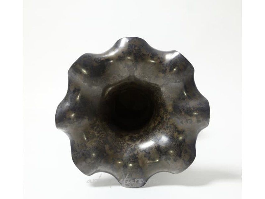 Китайская Ваза. Серебро, горячая эмаль (техника Даши). Китай, Пекин (северный), XIX век