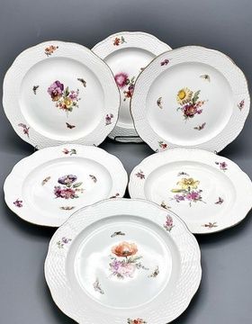 купить Тарелки обеденные KPM из сервиза кайзера Германии Вильгельма 2, 1908 год