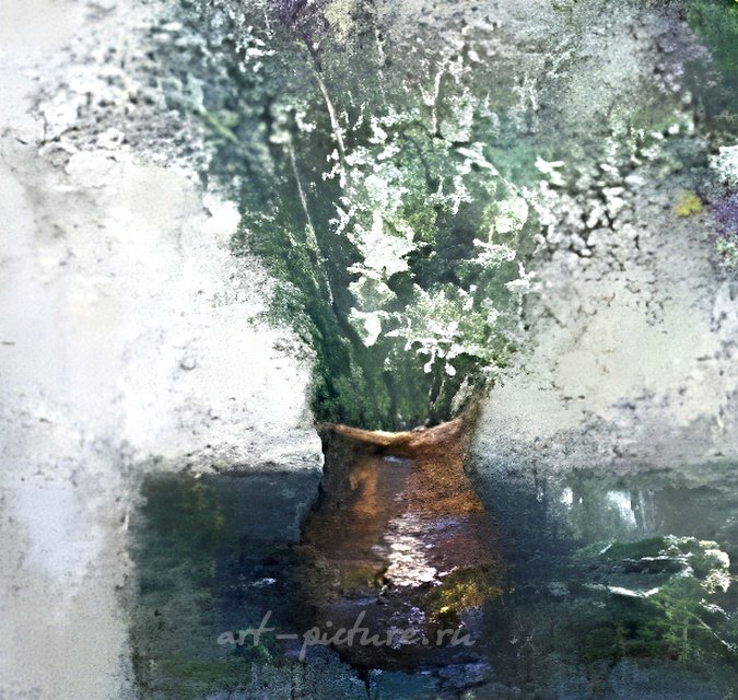 Цветы. Холст, масло. 70 х 90 см