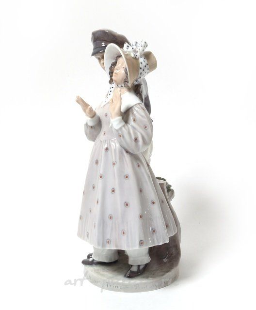 汉斯和特莉娜。丹麦，哥本哈根，皇家哥本哈根