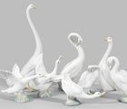 купить Фарфоровые фигурки лебедей из Испании: коллекция Lladro/Nao