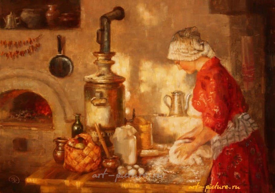 Ранним утром. масло, холст 