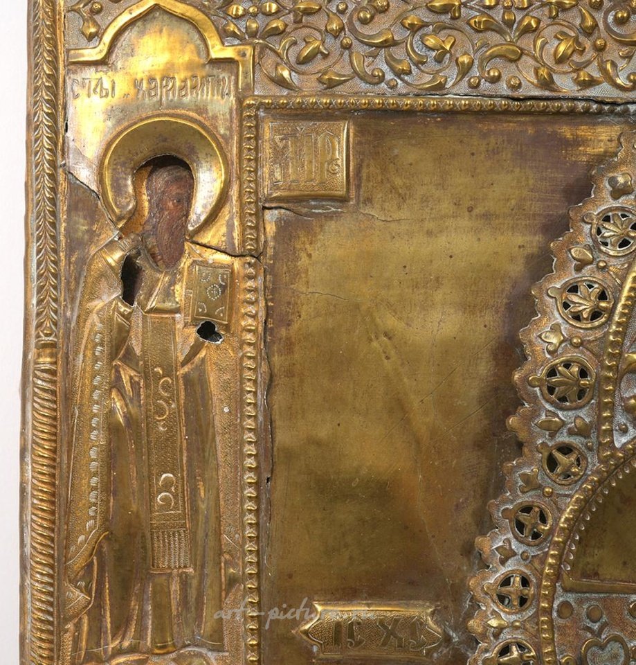 Русское серебро , Четыре русских иконы включают "Богородицу"