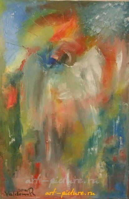 Ангел холст масло 