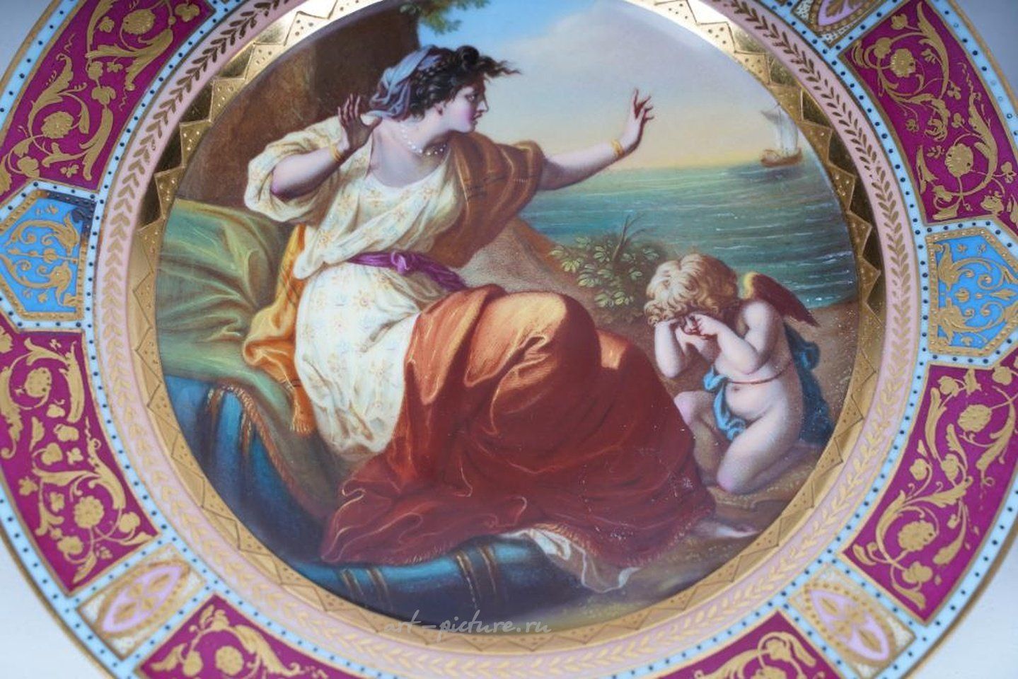 Royal Vienna , Фарфоровые рельефные плакеты с мифологическими сценами из наследия Ли Филиппа Белла