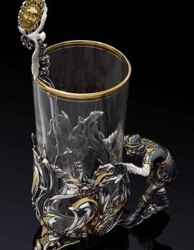 купить Серебряный подстаканник Иван-царевич