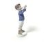 Фарфоровая фигура (статуэтка) Мальчик c дудочкой Bing & Grondahl
