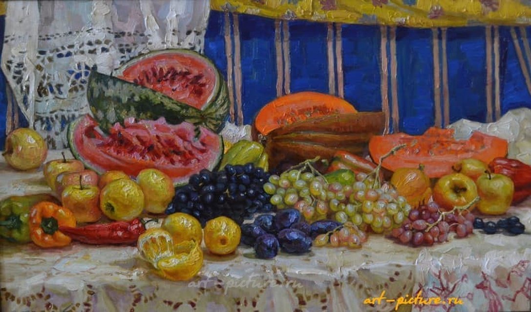 Осенний натюрморт холст/масло 