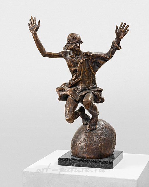 Человек-птица. 1985. Бронза. 40x28x20 см